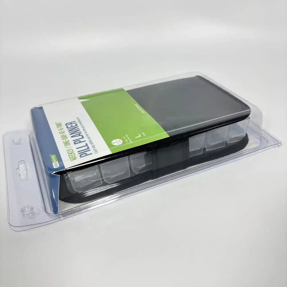 Ezy Dose Pill Organizer Weekly Planner 7 Day Large 4 Times A Day w/ Travel Case